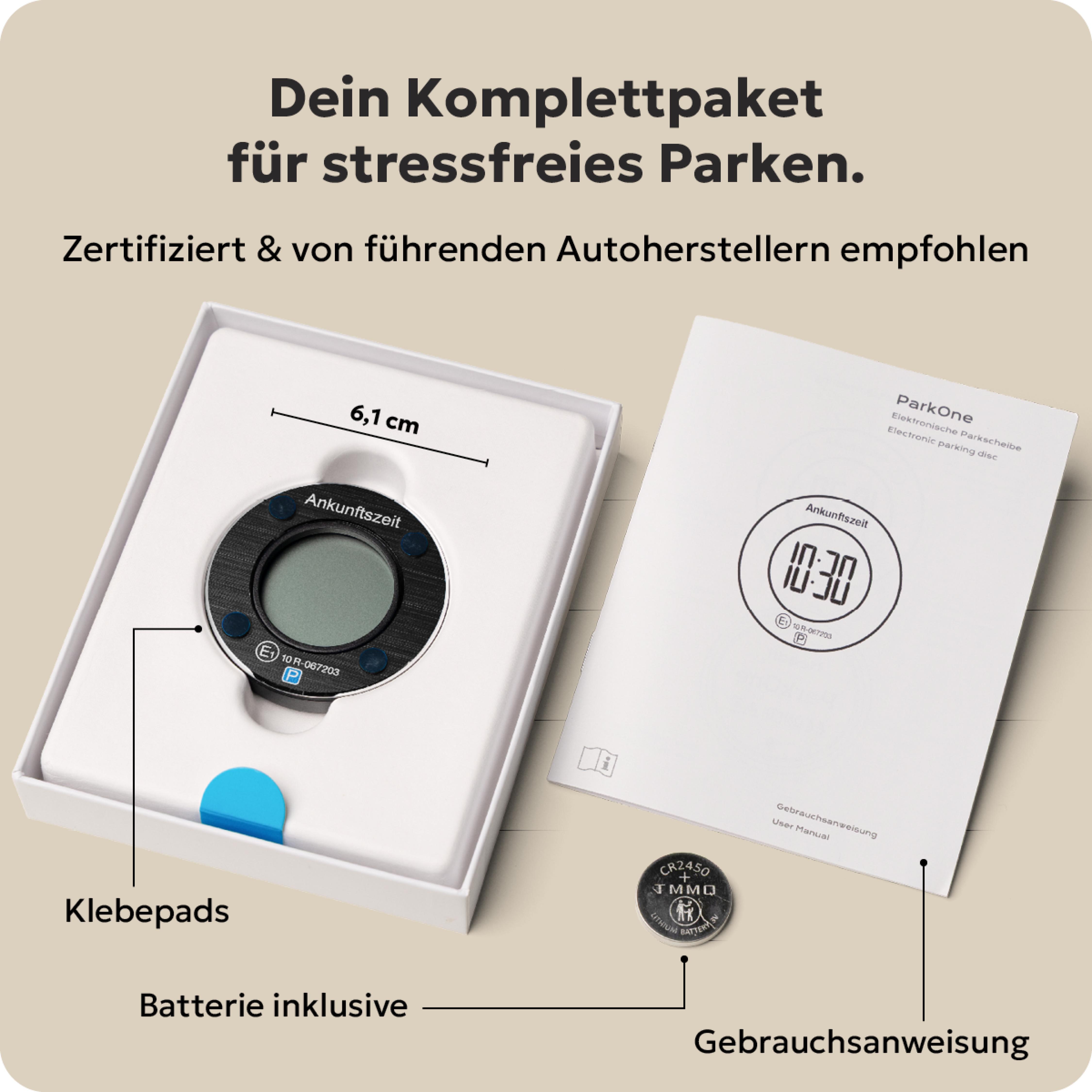 NEEDIT Park One schwarz