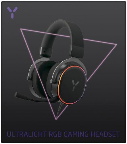 ISY Ultralight RGB Gaming Headset