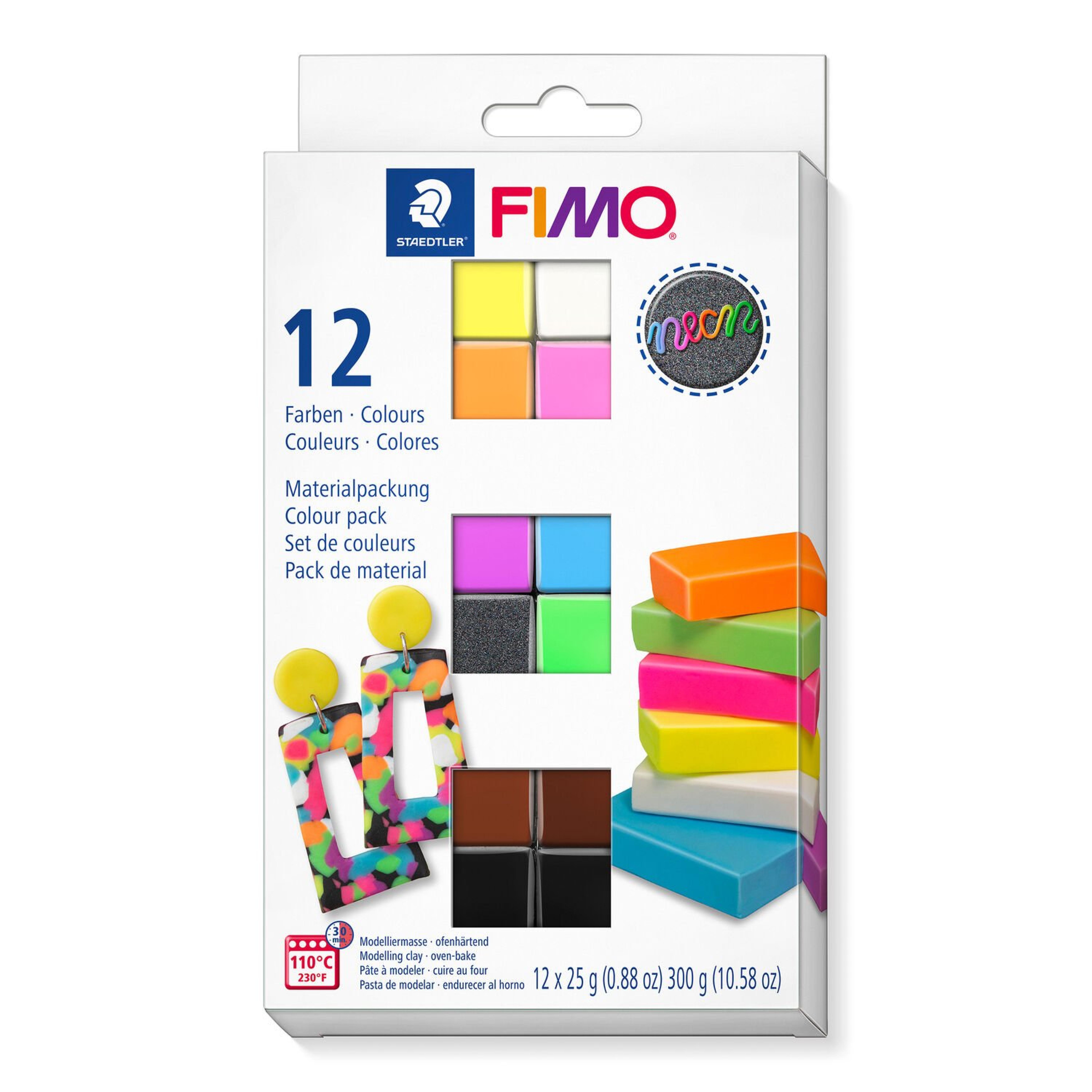 FIMO Mod.masse Effect Neon 12er-Set retail