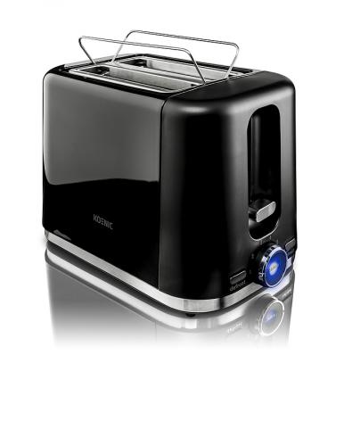 KOENIC Toaster 2 kurze Schlitze schwarz