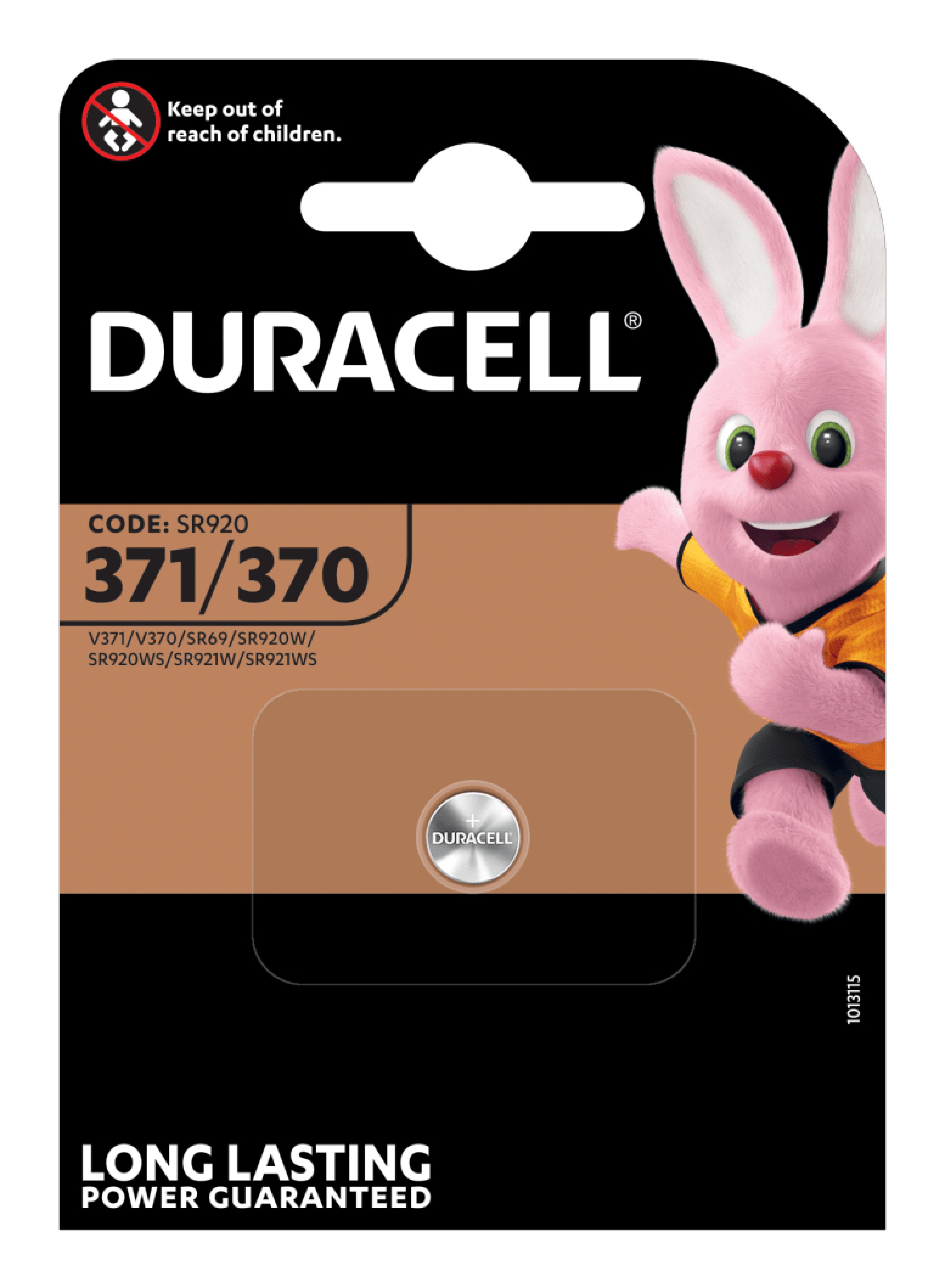 Duracell Batterie Uhrenzelle 371/370 1St.