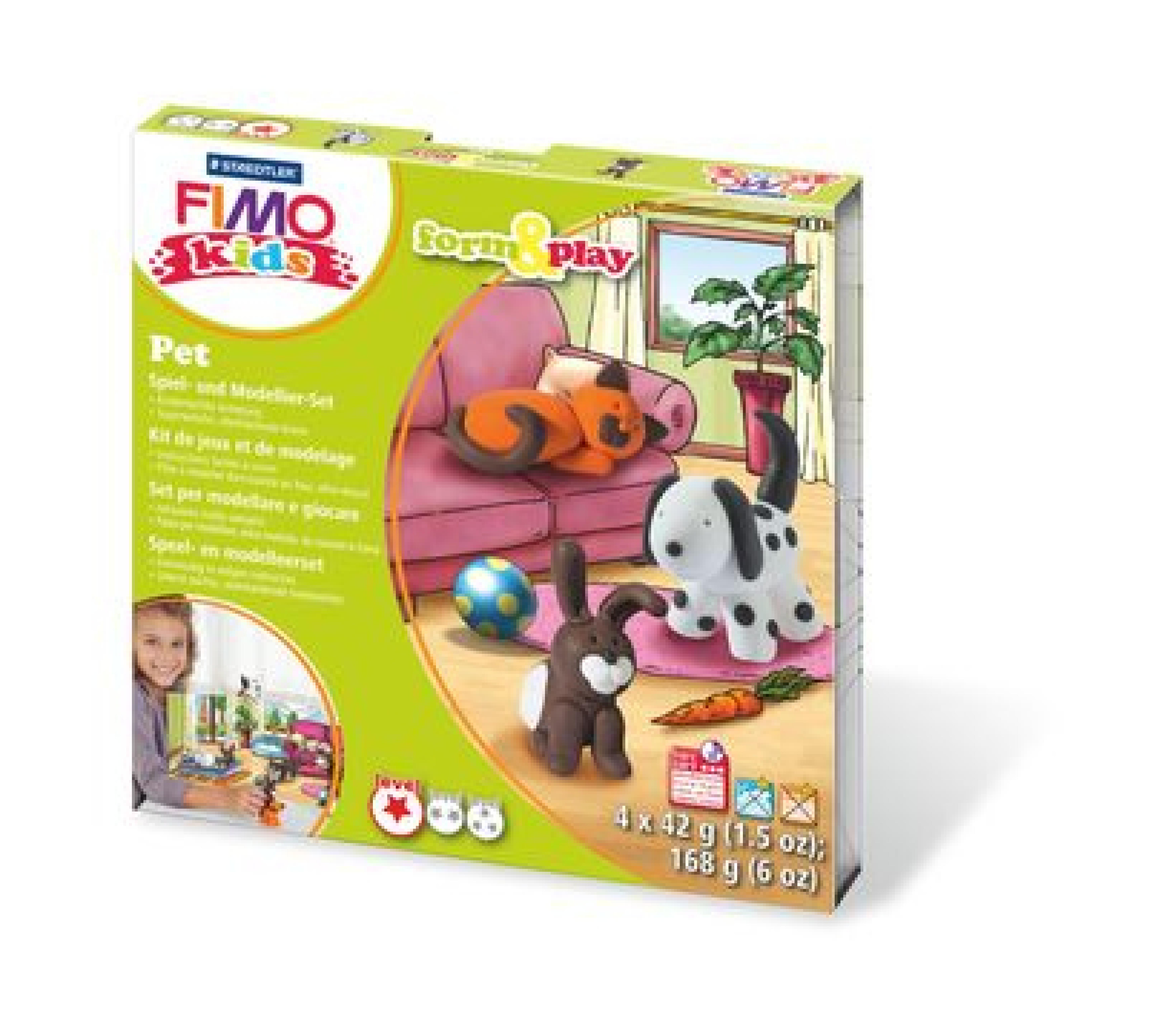 FIMO Set Mod.masse Fimo kids F&P pets