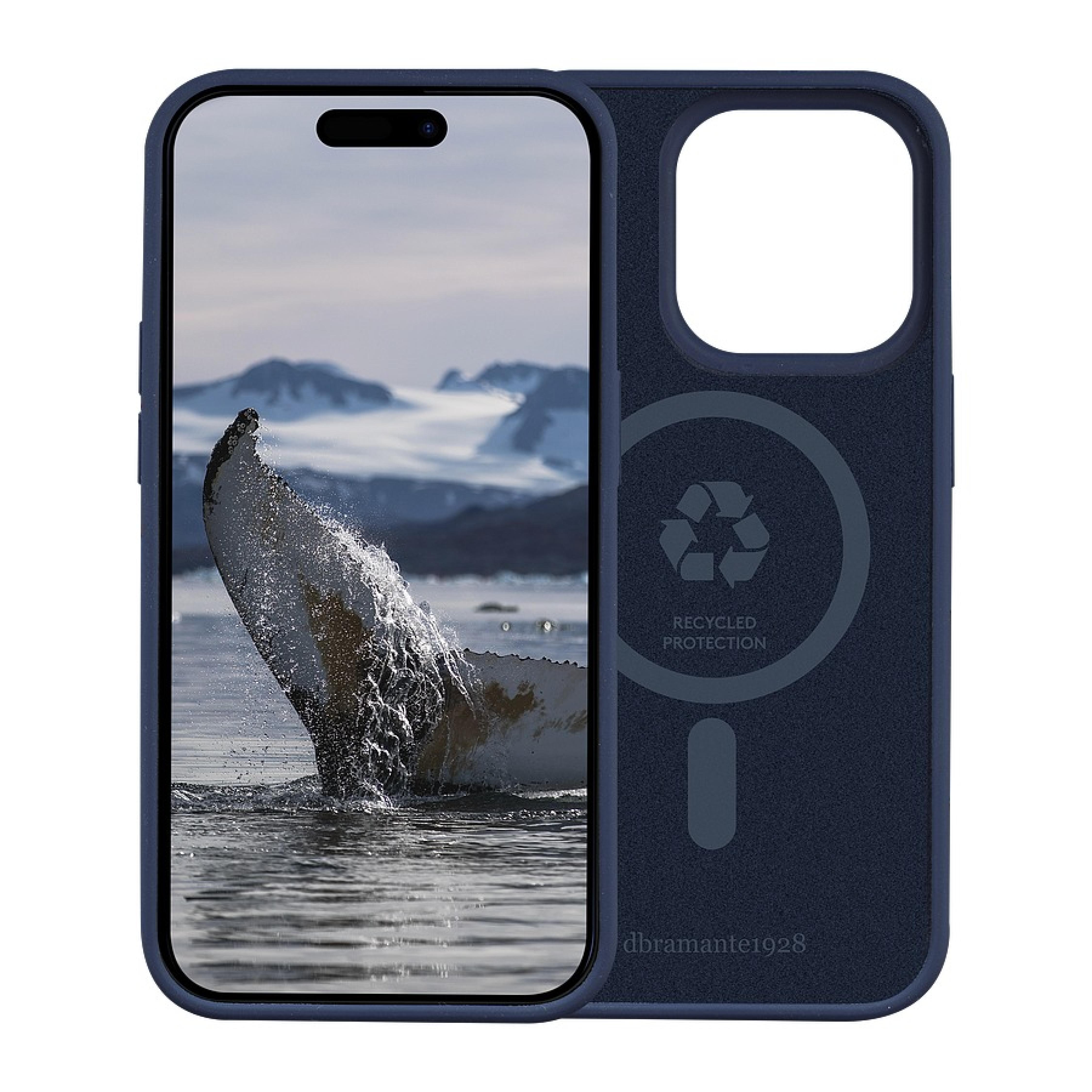 DBRAMANTE1928 Monaco Magsafe - Iphone 15 Pro Max - Pacific Blue