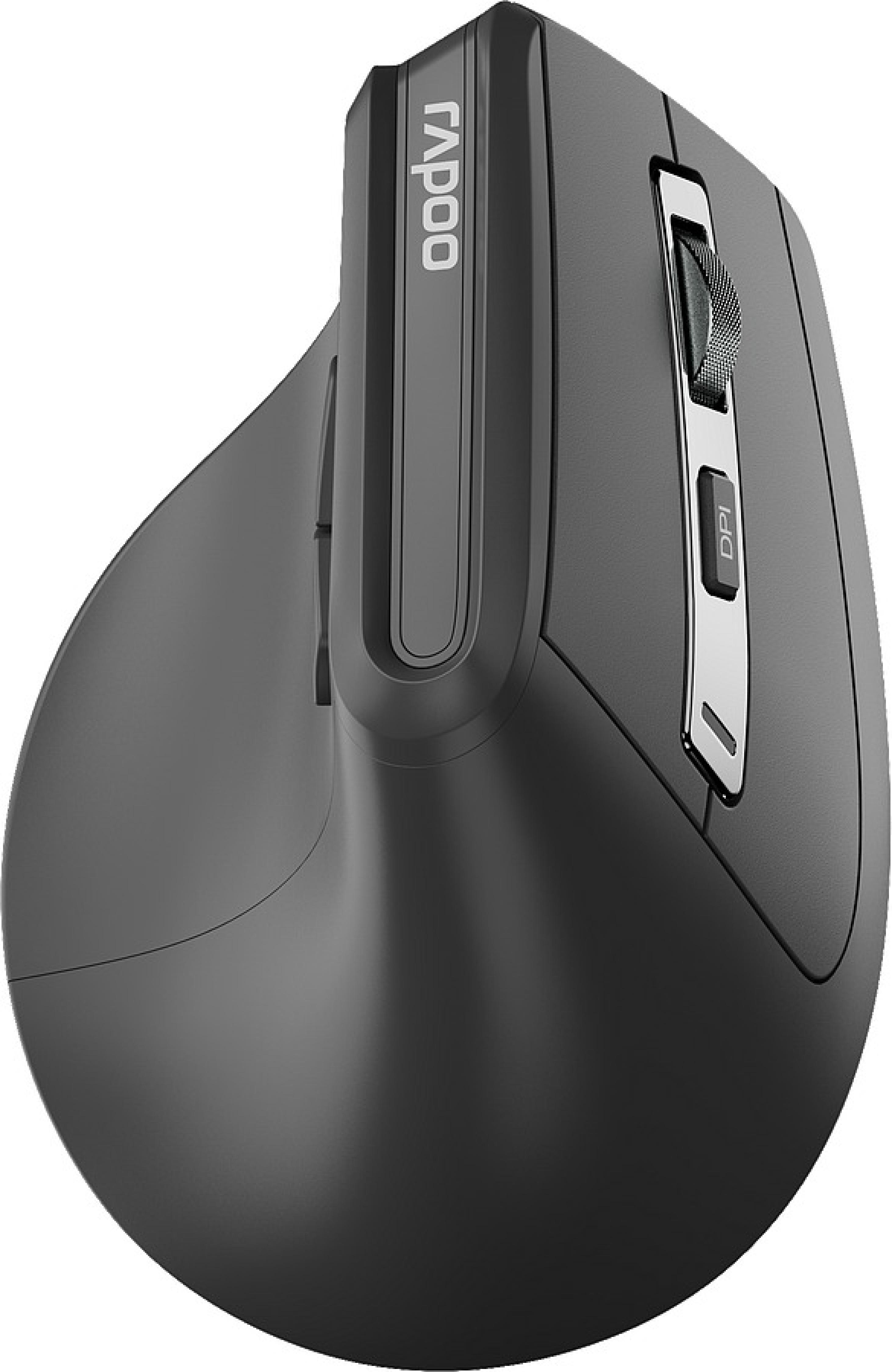 RAPOO EV310M.Dark Grey MM Wireless Ergonomic Mouse