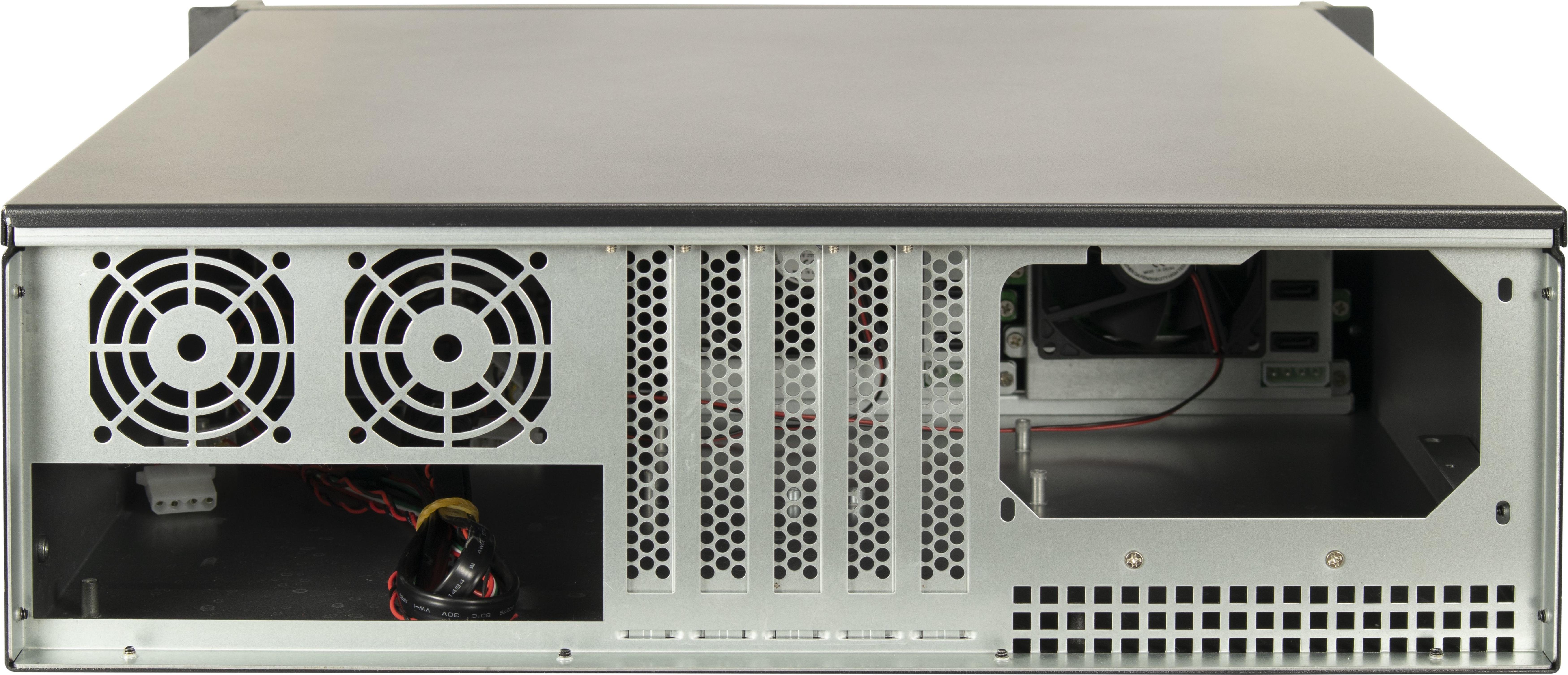 Inter-Tech 48.3cm IPC 3U-3508 3HE STORAGE o.PSU