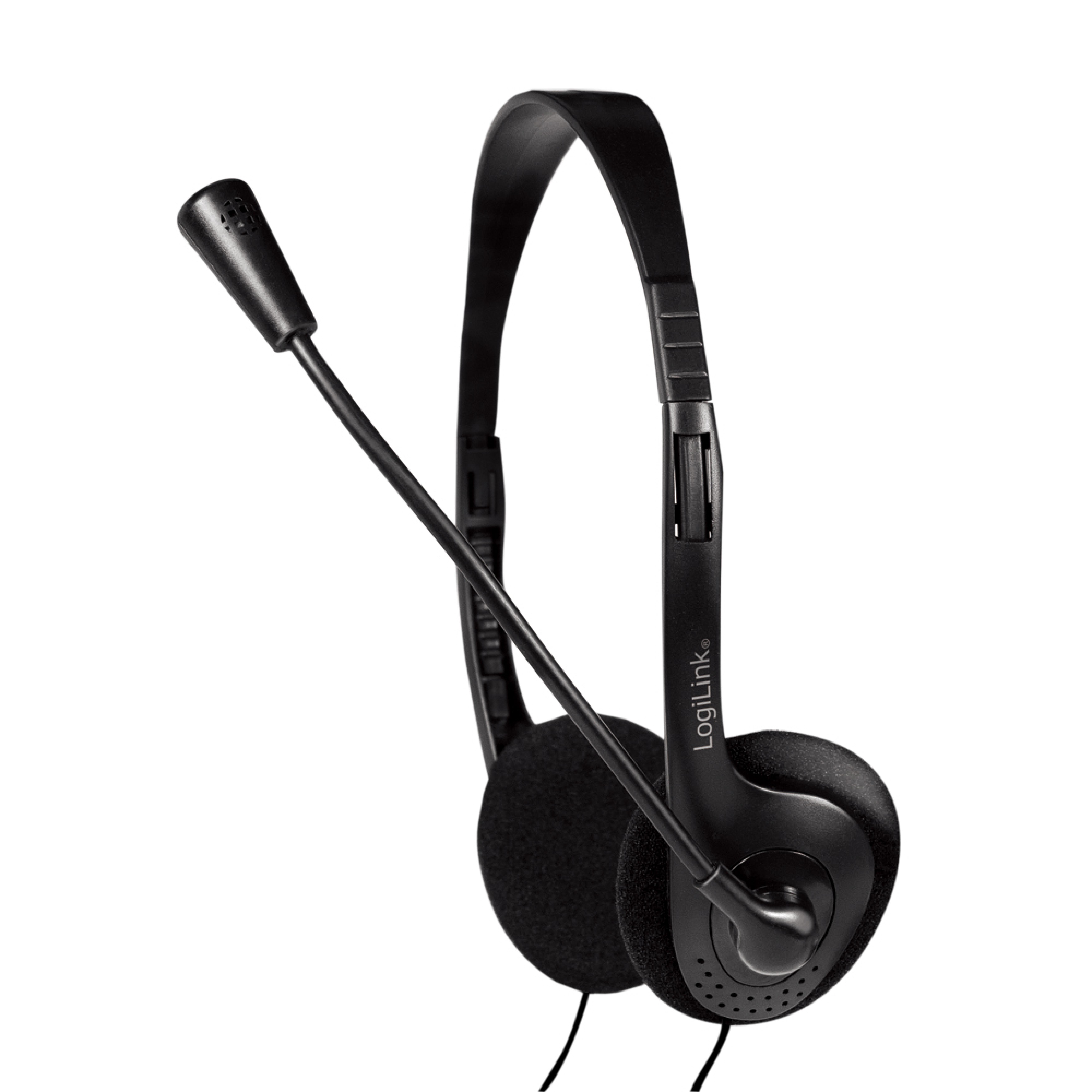 Logilink Headset stereo umweltfreundl. verp. 2x 3,5mm Klinke