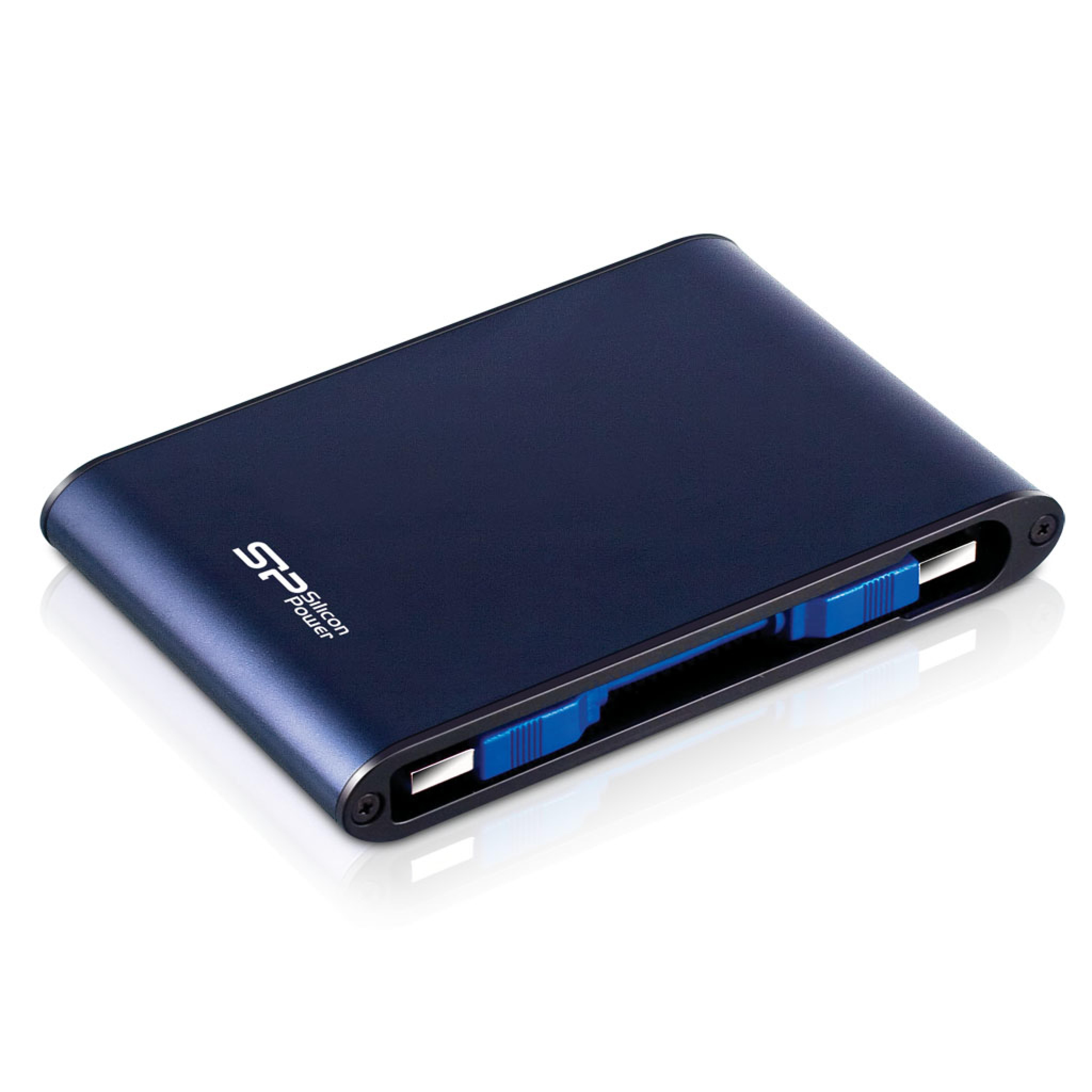 Silicon Power Festplatte 6.3cm 2TB USB3.0 A80Anti-shock/blue extern re