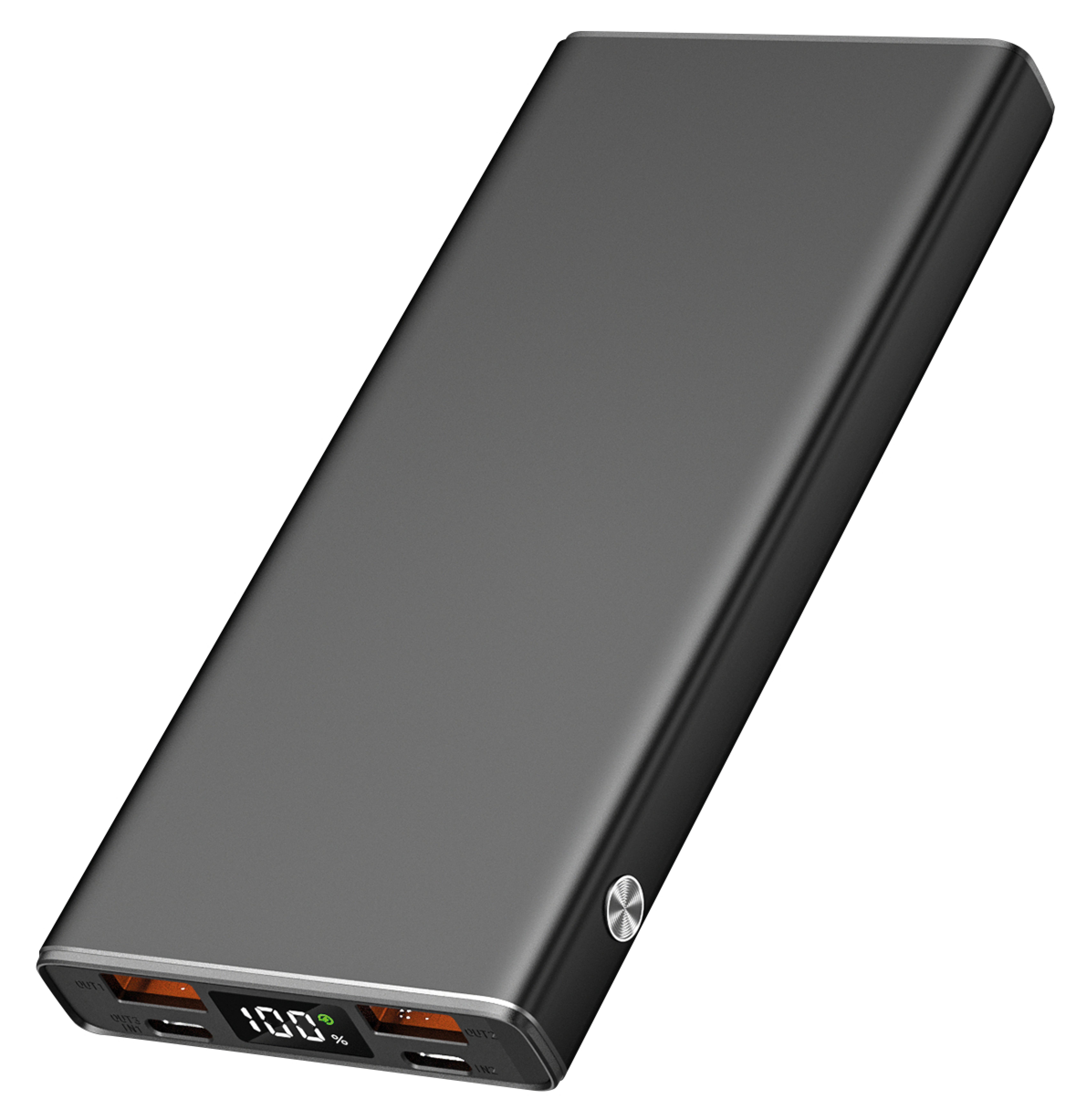 2GO Powerbank 10000mAh USB-C Aluminium