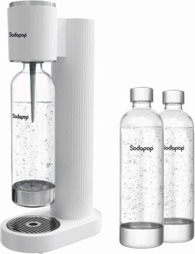 SODAPOP Wassersprudler Cooper, weiß, 3x 850ml PET-Flasche