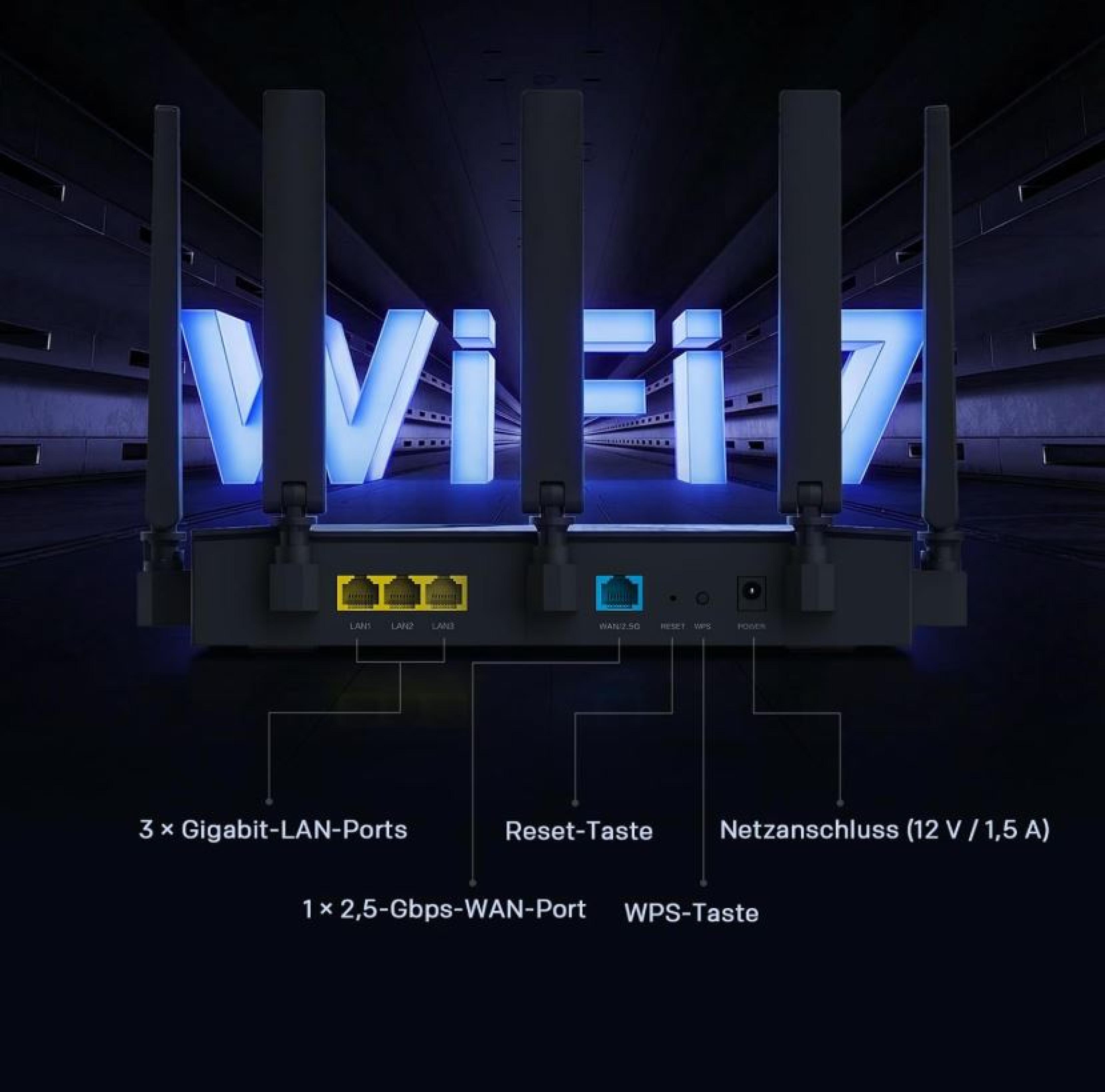 STRONG WI-FI 7 DUAL-BAND-ROUTER