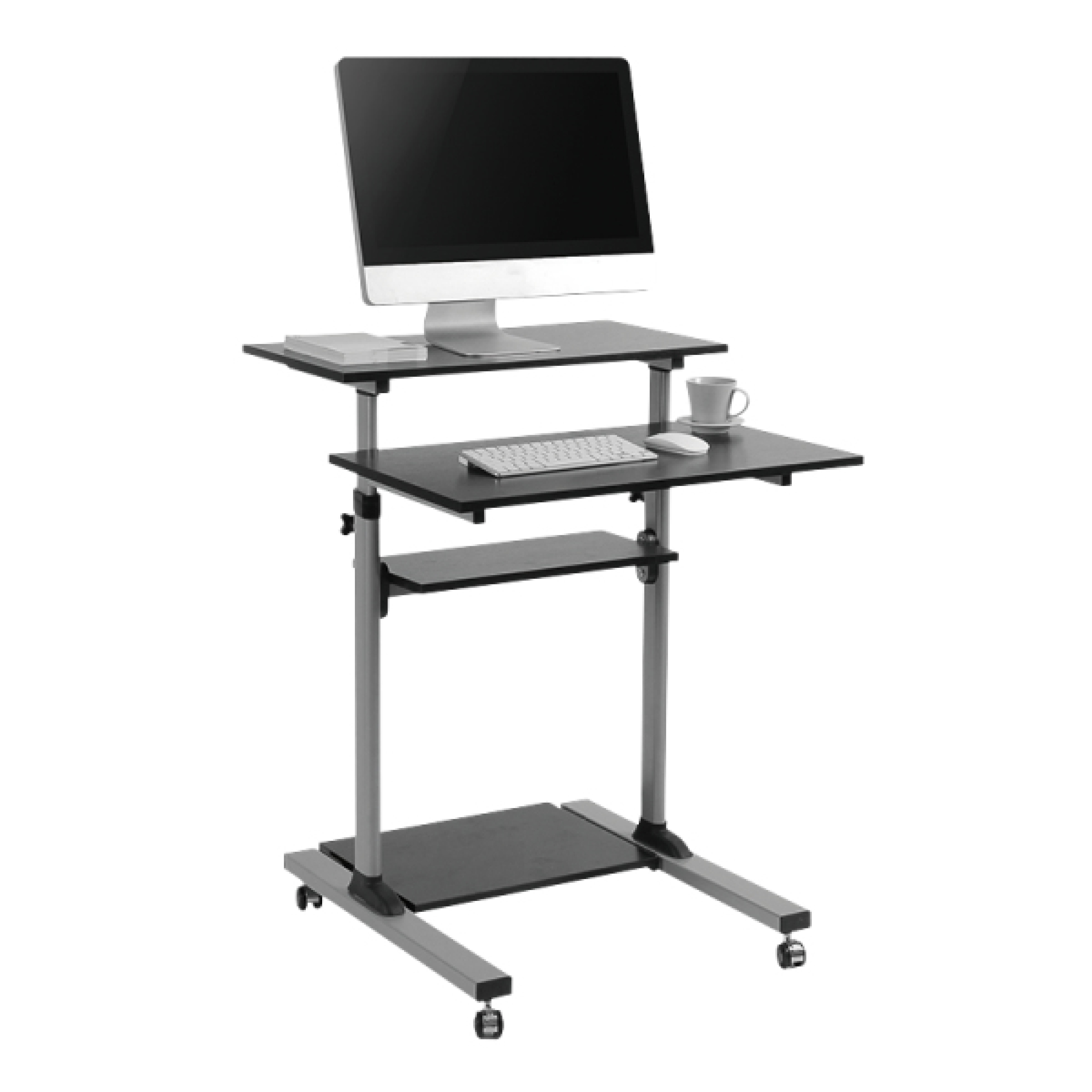 Logilink Sitz-/Steharbeitsplatz, rollbar, 60 kg max.