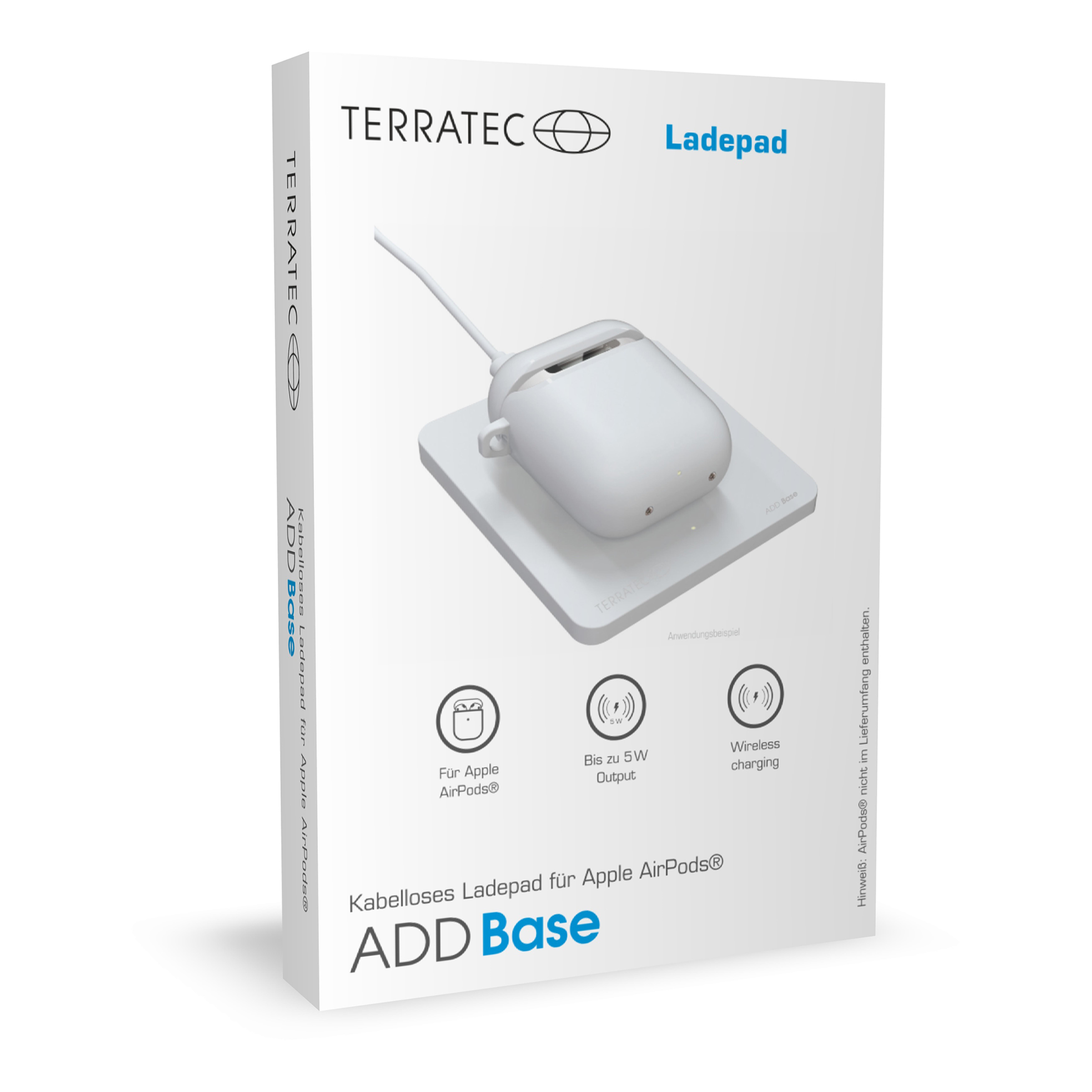 TERRATEC Ladegeraet ADD Base kabellos
