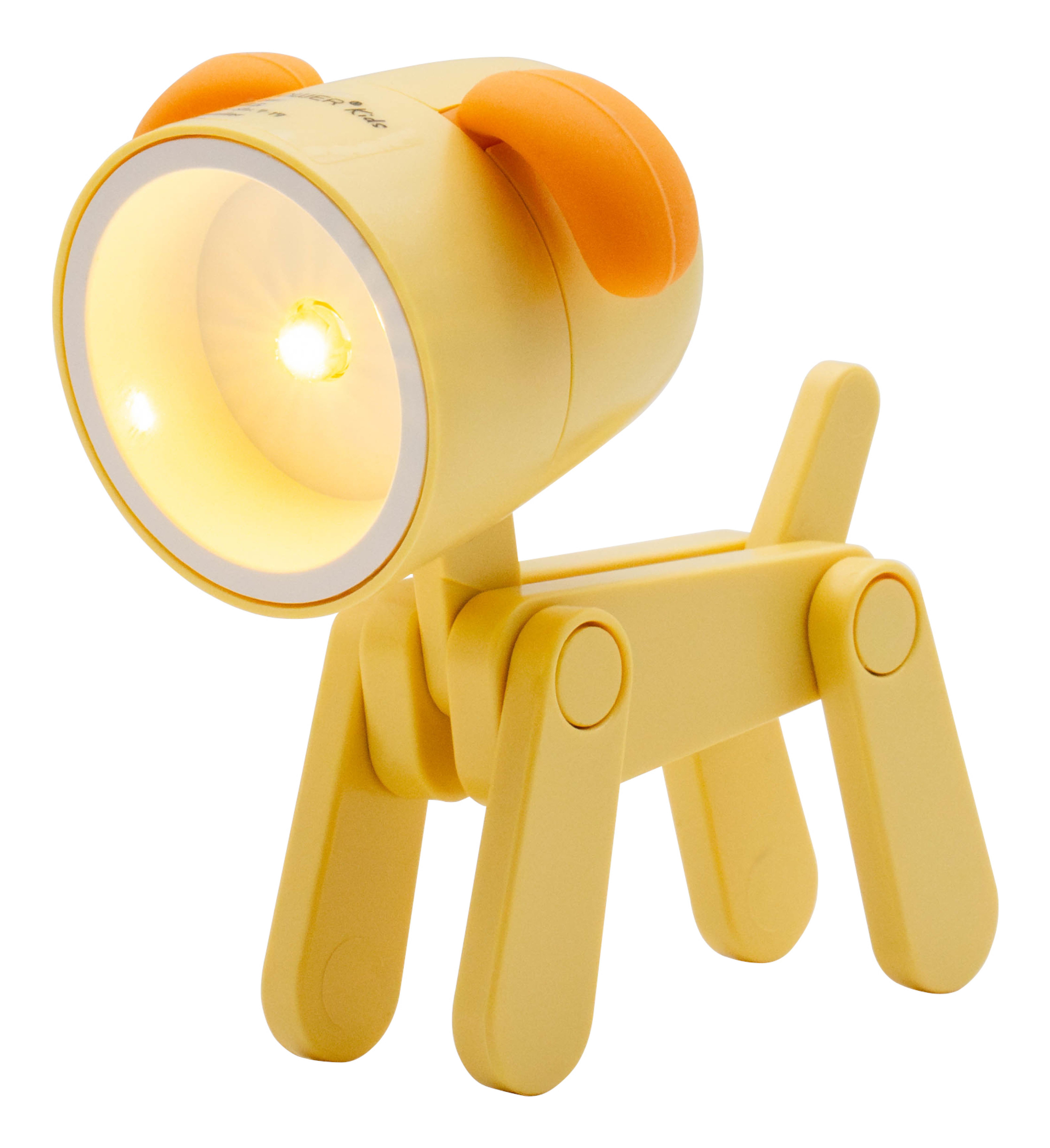 RealPower LED-Tier Taschenlampe Yellow dog