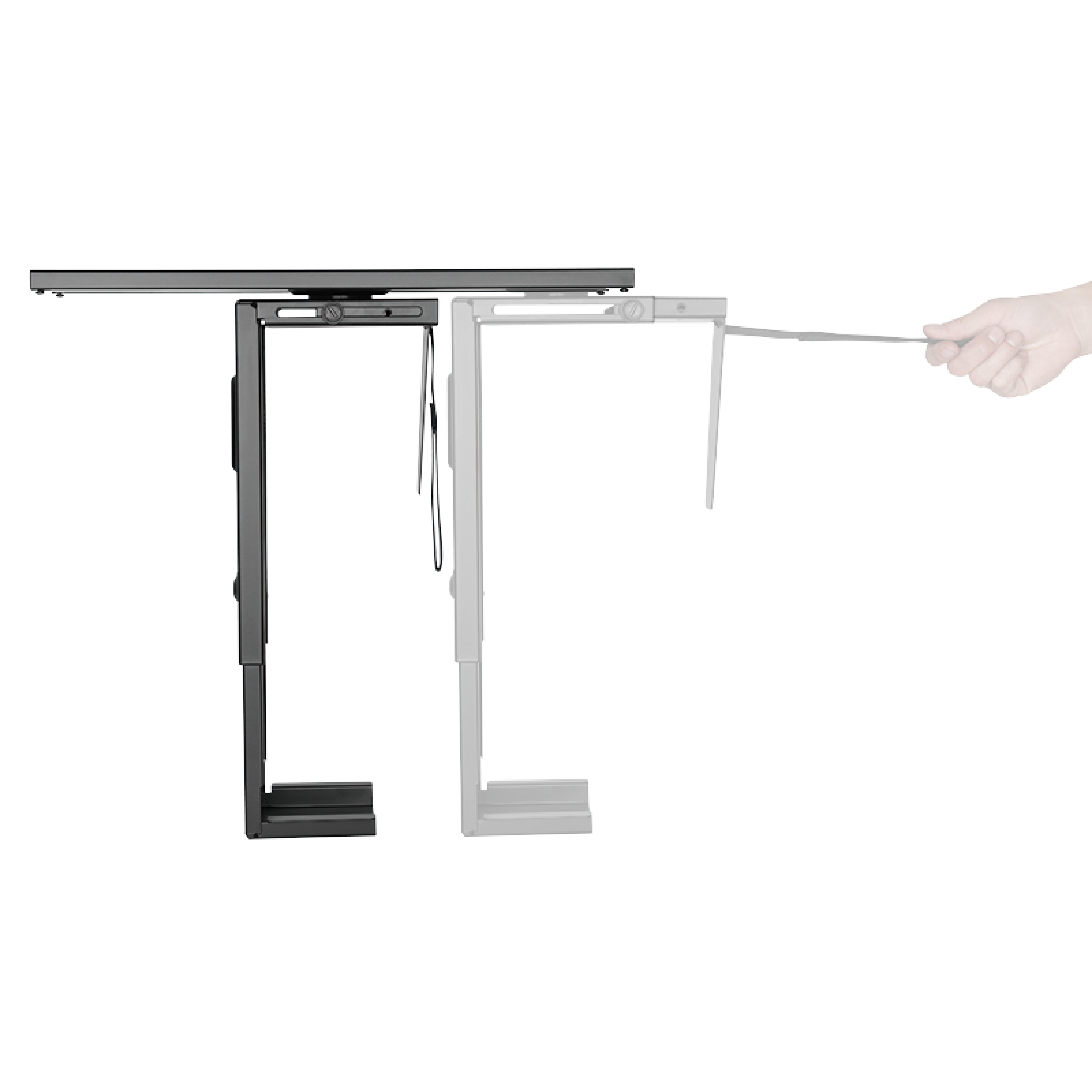 Logilink PC-Halterung zur Untertischmontage, verstellbar