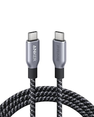 ANKER 240W Prime USB-C to USB-C Cable, 180cm, Upcycled-Braided