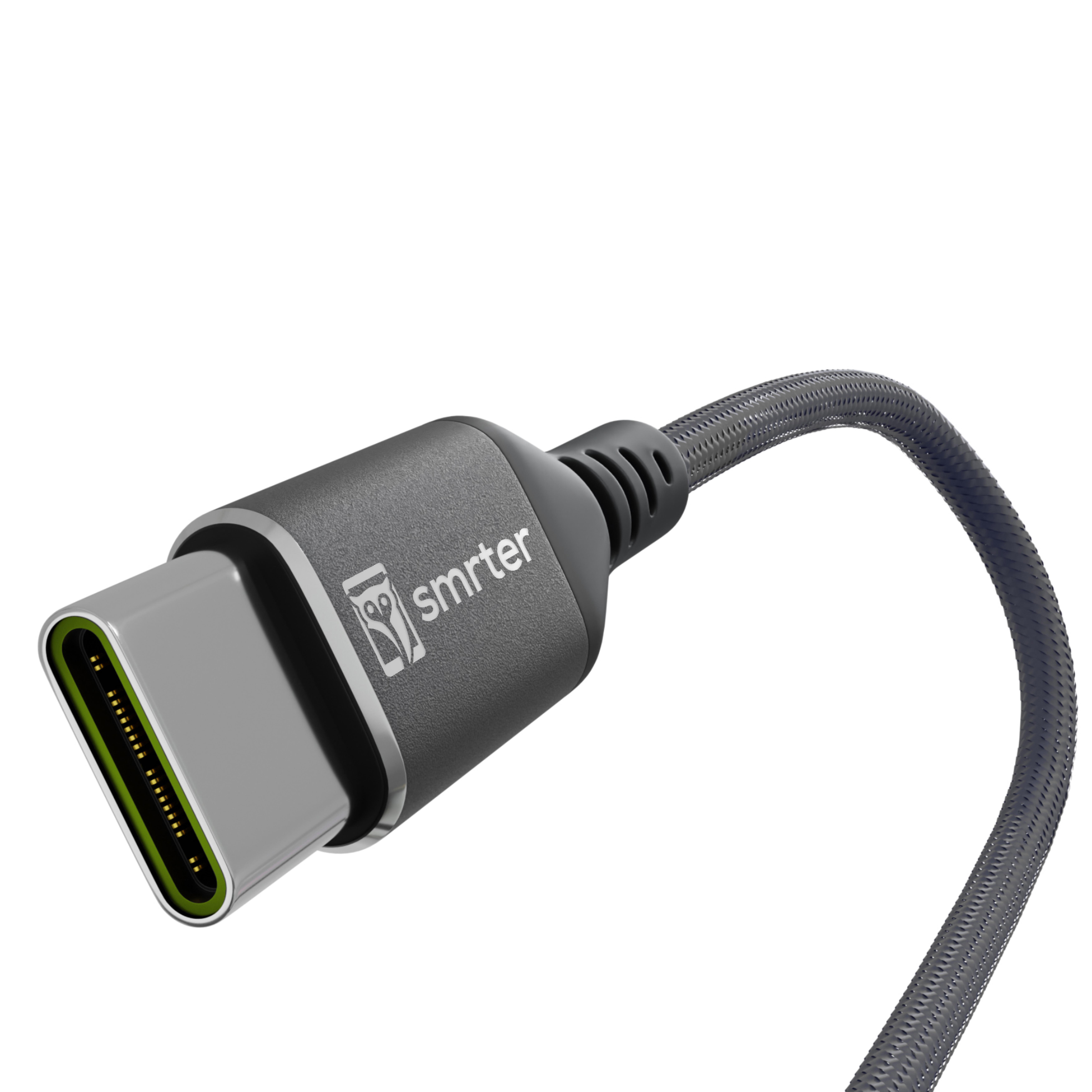 smrter SPEEDY 100 Daten-& Ladekabel 100W PD, USB-C, 40cm BK retail