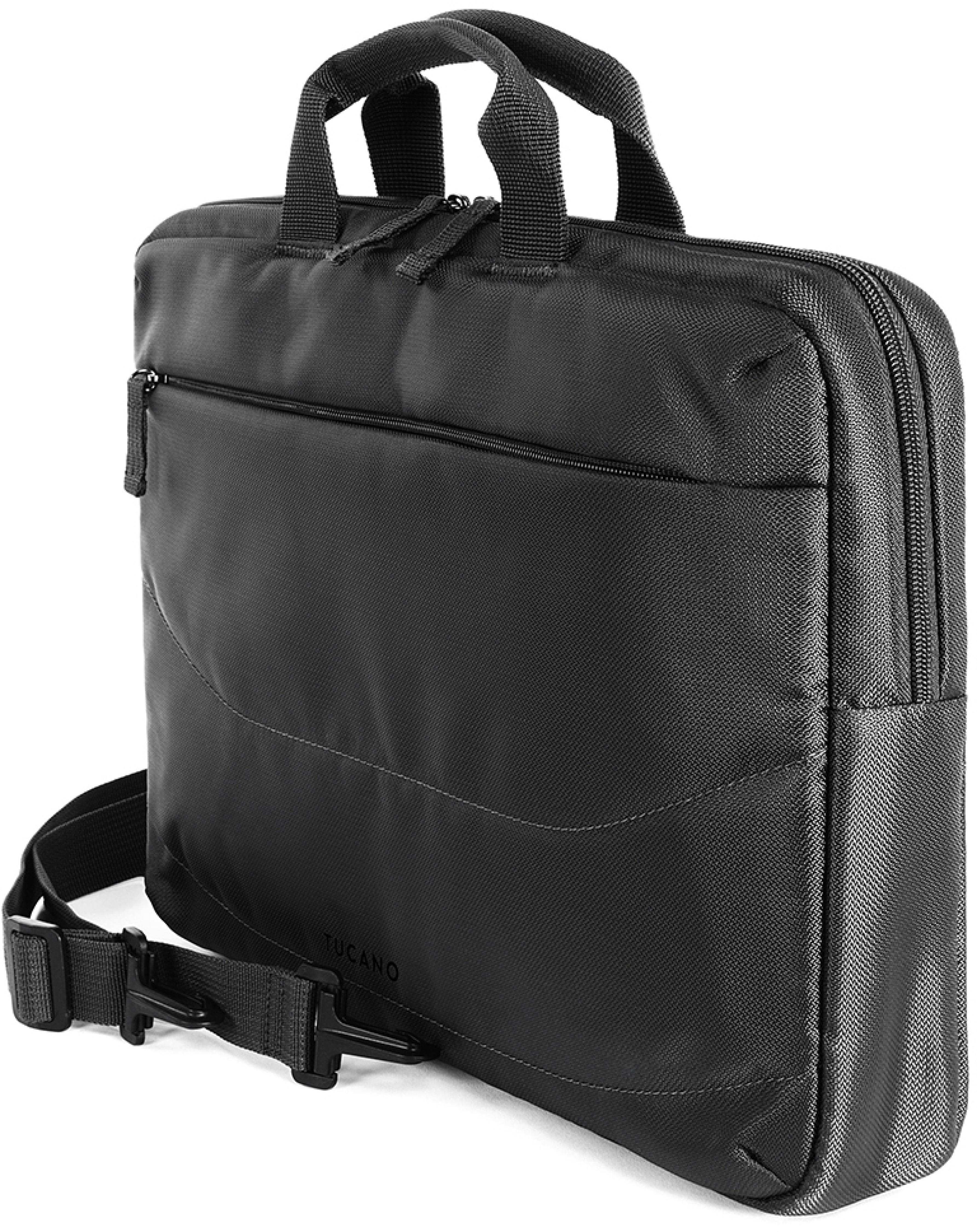 TUCANO BUNDLE Laptoptasche + Maus 15.6" schwarz