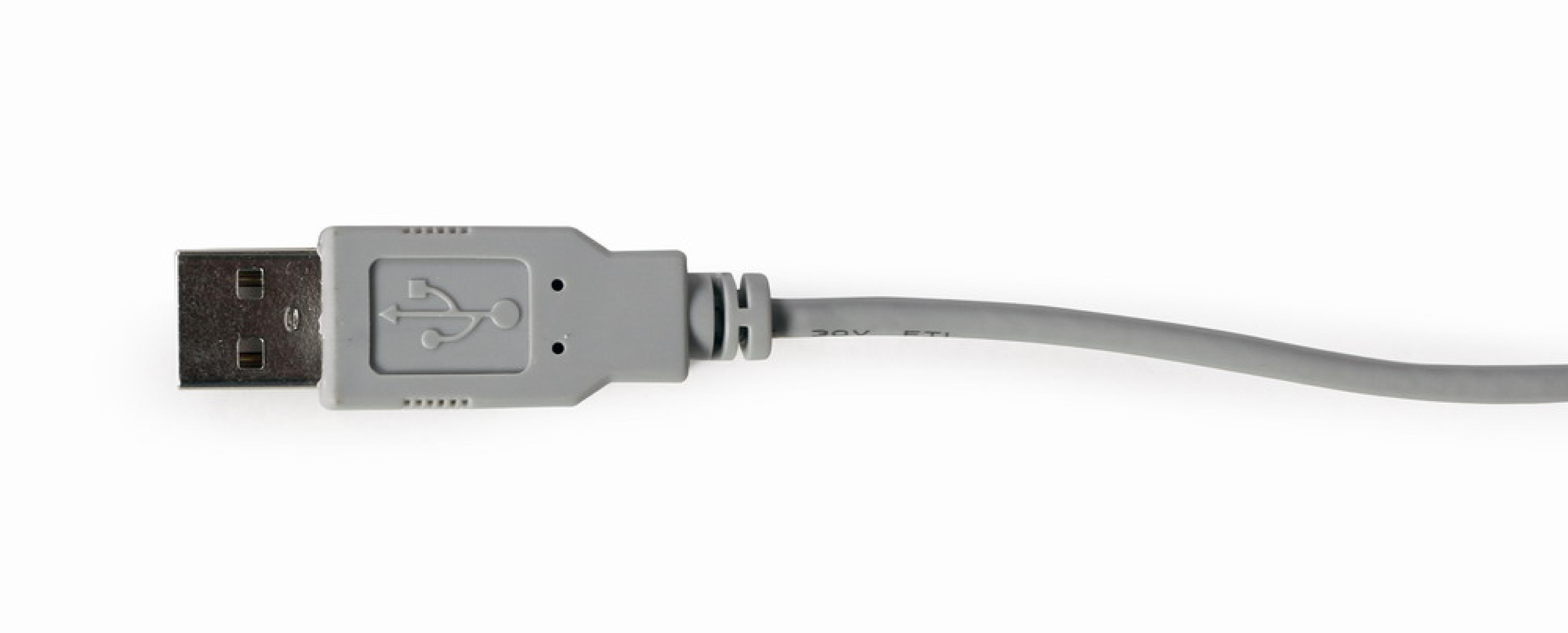 gembird USB 2.0-Tischmikrofon mit integrierter Soundkarte