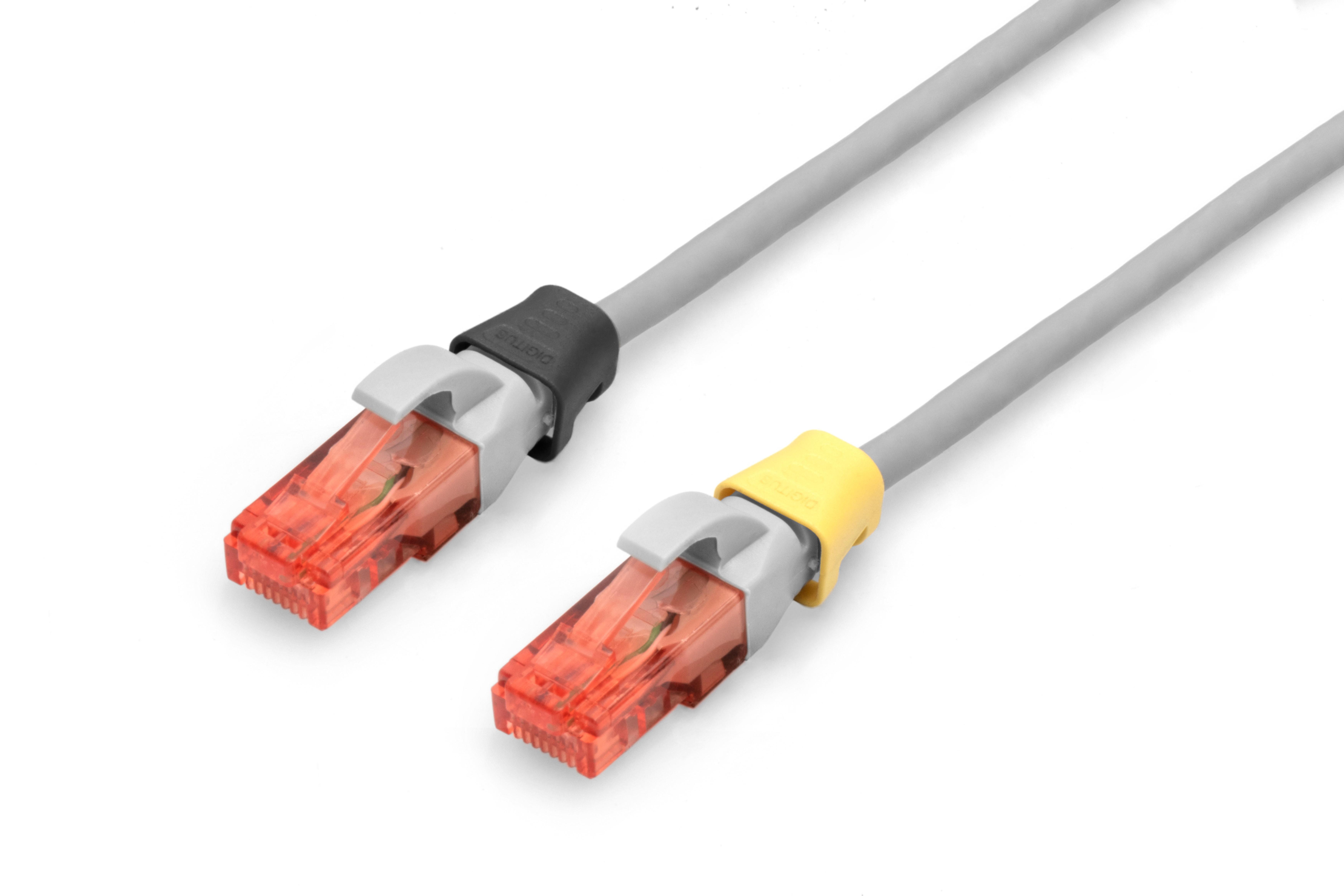 DIGITUS Farbclips fuer Patchkabel RJ45 100 Stk. gem.Farbe
